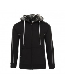 ORN Crane Fur-Lined Hoodie Black Workwear